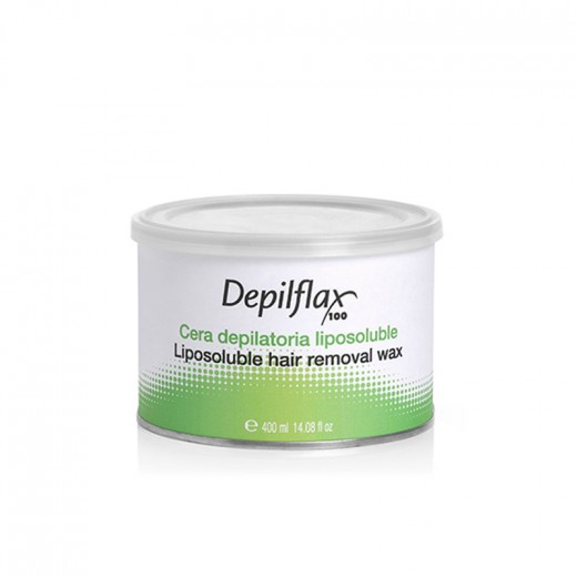 Depilflax Cire liposoluble Creamy Pink 400ML, Pot de cire Depilflax Cire liposoluble Creamy Pink 400ML, Pot de cire