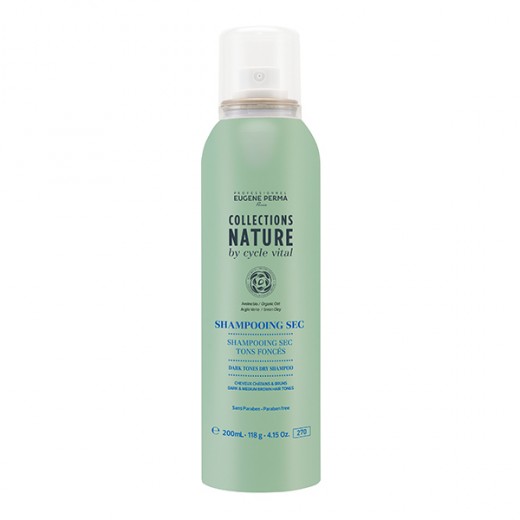 Shampooing sec tons fonces cycle vital eugène perma 200ml Shampooing sec tons fonces cycle vital eugène perma 200ml