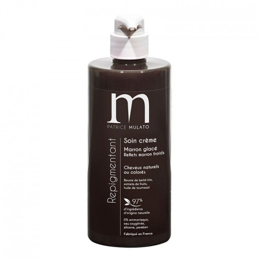 Mulato Soin repigmentant Marron glacé 500ML, Après-shampoing repigmentant Mulato Soin repigmentant Marron glacé 500ML, Après-shampoing repigmentant