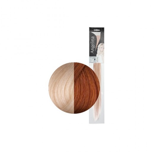 Angelina Mèches extensions blond platine remyhair 45cm 2 paquets, Extension à clip naturel Angelina Mèches extensions blond platine remyhair 45cm 2 paquets, Extension à clip naturel