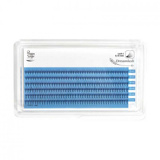 Peggy Sage Extension de cils de soie 5D - courbe naturelle 010 x 8-10-12mm, Extensions de cils Peggy Sage Extension de cils de soie 5D - courbe naturelle 010 x 8-10-12mm, Extensions de cils