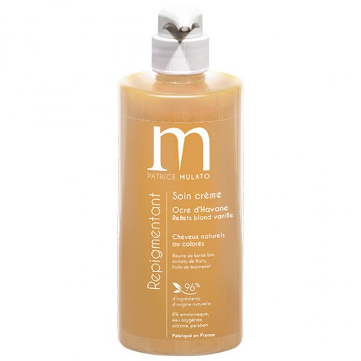 Mulato Soin Repigmentant Ocre d'havane 500ML, Après-shampoing naturel Mulato Soin Repigmentant Ocre d'havane 500ML, Après-shampoing naturel