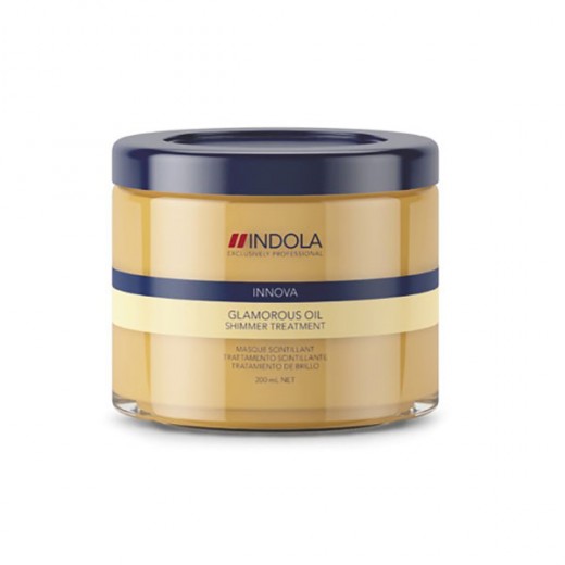 Indola Masque scintillant Glamourous Oil 200ML, Masque cheveux Indola Masque scintillant Glamourous Oil 200ML, Masque cheveux