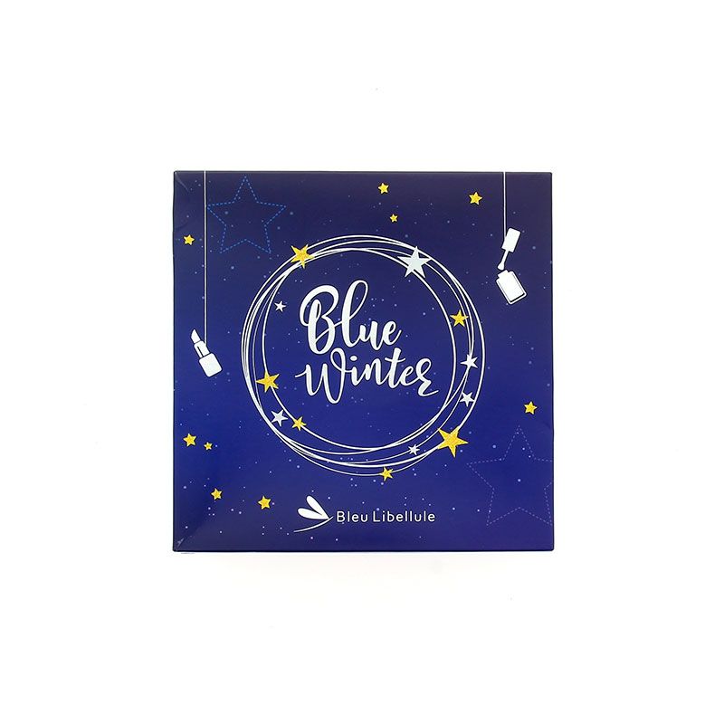 Calendrier de l'avent Blue Winter - Book | Bleu Libellule