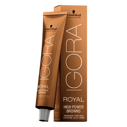 Schwarzkopf Coloration permanente Igora Royal High Power Brown 60ML, Coloration d'oxydation Schwarzkopf Coloration permanente Igora Royal High Power Brown 60ML, Coloration d'oxydation
