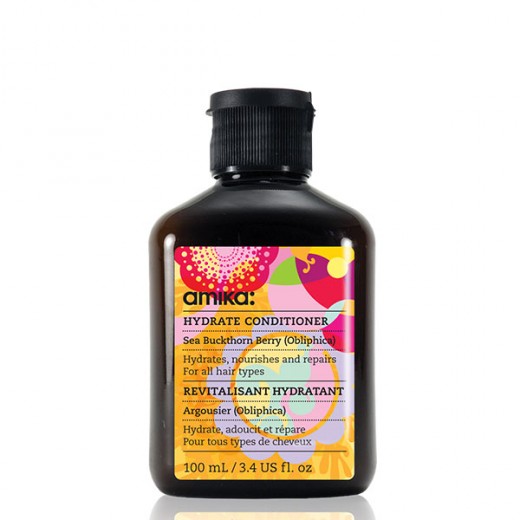 Amika Après-shampooing hydratant Hydrating Conditioner 100ML, Après-shampoing avec rinçage Amika Après-shampooing hydratant Hydrating Conditioner 100ML, Après-shampoing avec rinçage