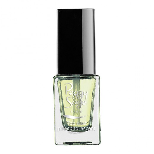 Peggy Sage Mini top coat phosphorescent Night Style 5ML, Top & base coat Peggy Sage Mini top coat phosphorescent Night Style 5ML, Top & base coat