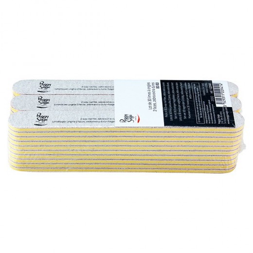 Peggy Sage Limes à ongles 2 faces 8080 x30 Zebra, Lime à ongles Peggy Sage Limes à ongles 2 faces 8080 x30 Zebra, Lime à ongles