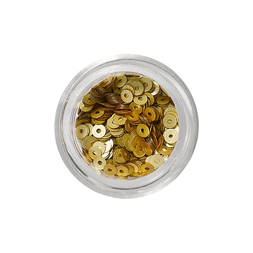 Paillettes pour ongles et corps sequin or mat peggy sage Paillettes pour ongles et corps sequin or mat peggy sage