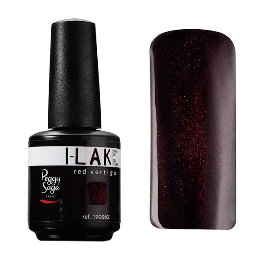 Vernis semi-permanent i-lak red vertigo peggy sage 15ml Vernis semi-permanent i-lak red vertigo peggy sage 15ml