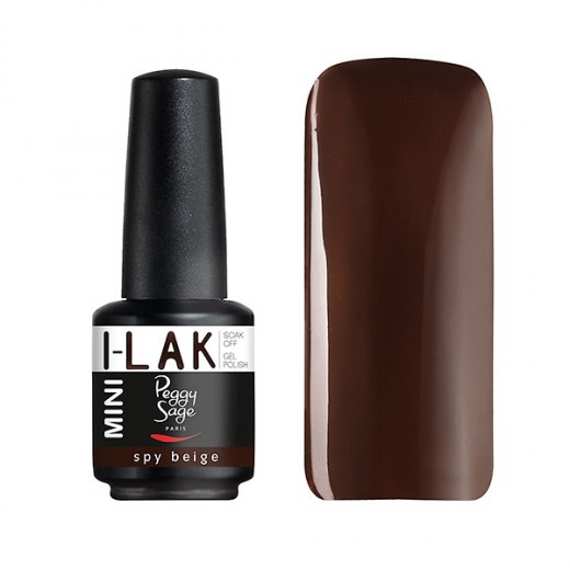 Vernis semi-permanent i-lak mini spy beige peggy sage 9ml Vernis semi-permanent i-lak mini spy beige peggy sage 9ml