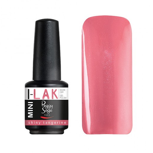 Vernis semi-permanent i-lak shiny tangerine peggy sage 9ml Vernis semi-permanent i-lak shiny tangerine peggy sage 9ml