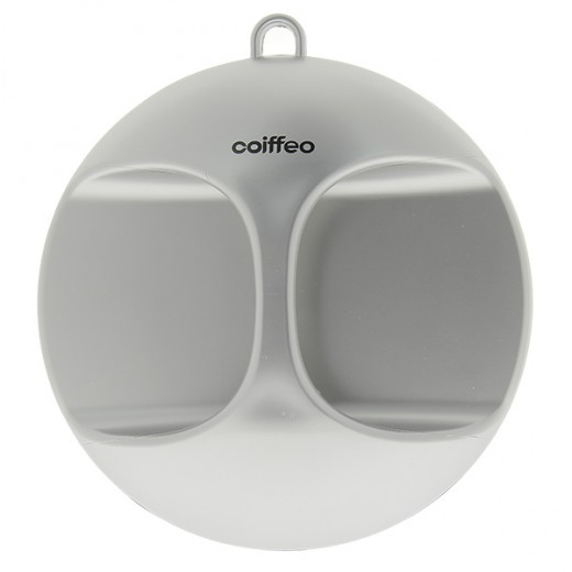 Miroir argent rond 27cm Miroir argent rond 27cm