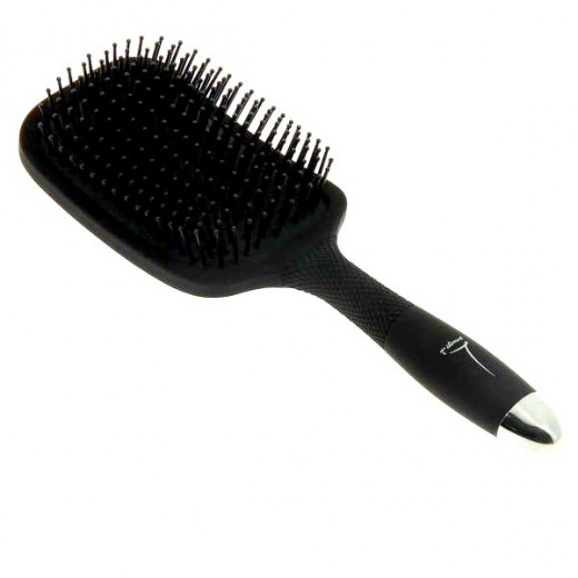 7eme élément Brosse démêlante Paddle large Noir mat, Brosse démêlante 7eme élément Brosse démêlante Paddle large Noir mat, Brosse démêlante