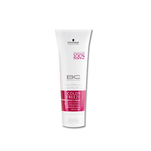 Crème thermo-protectrice color freeze bonacure schwarzkopf 125ml Crème thermo-protectrice color freeze bonacure schwarzkopf 125ml