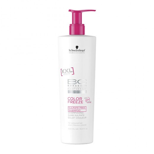 Shampooing sans sulfate color freeze bonacure 1000ml Shampooing sans sulfate color freeze bonacure 1000ml