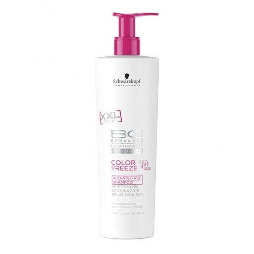 Schwarzkopf Shampooing sans sulfate éclat couleur Color Freeze 500ML, Cosmétique Schwarzkopf Shampooing sans sulfate éclat couleur Color Freeze 500ML, Cosmétique