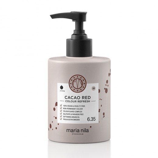 Masque Repigmentant Colour Refresh 6.35 Cacao Red Maria Nila 300ml Masque Repigmentant Colour Refresh 6.35 Cacao Red Maria Nila 300ml