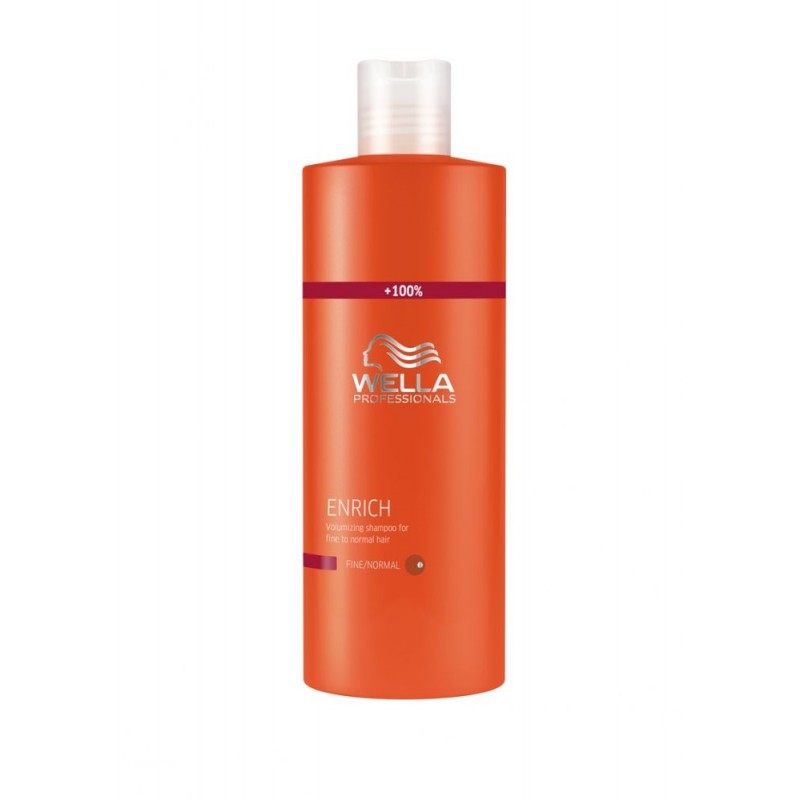 Shampoing volume cheveux fins enrich 500ml | wella professionals